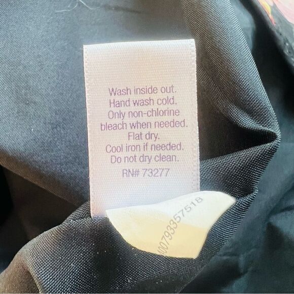 Jennifer Lopez Faux Wrap Ruffle Maxi Dress, Black/Pink, Size 2, Summer Wedding - Picture 8 of 9